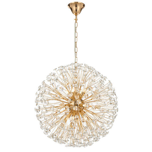 LERIDA 12 LIGHT ROUND PENDANT