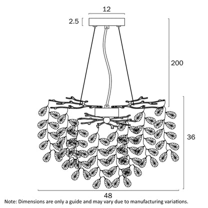 MOLENA 6 LIGHT PENDANT