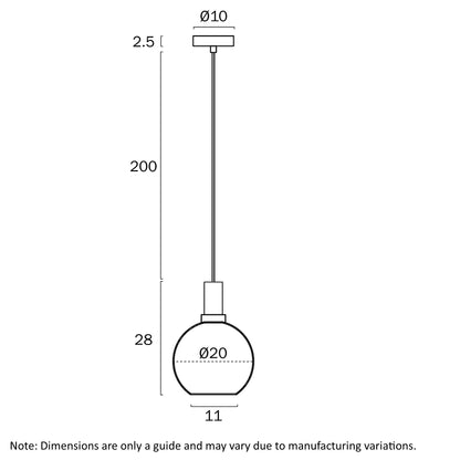 PATINO 20 PENDANT