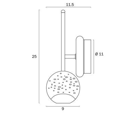 SEGOVIA WALL LIGHT